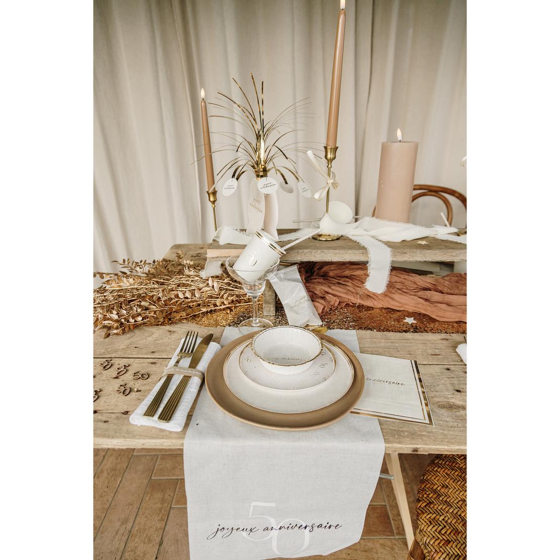 Décorations 50 en bois