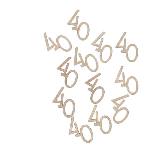 Décorations 40 en bois