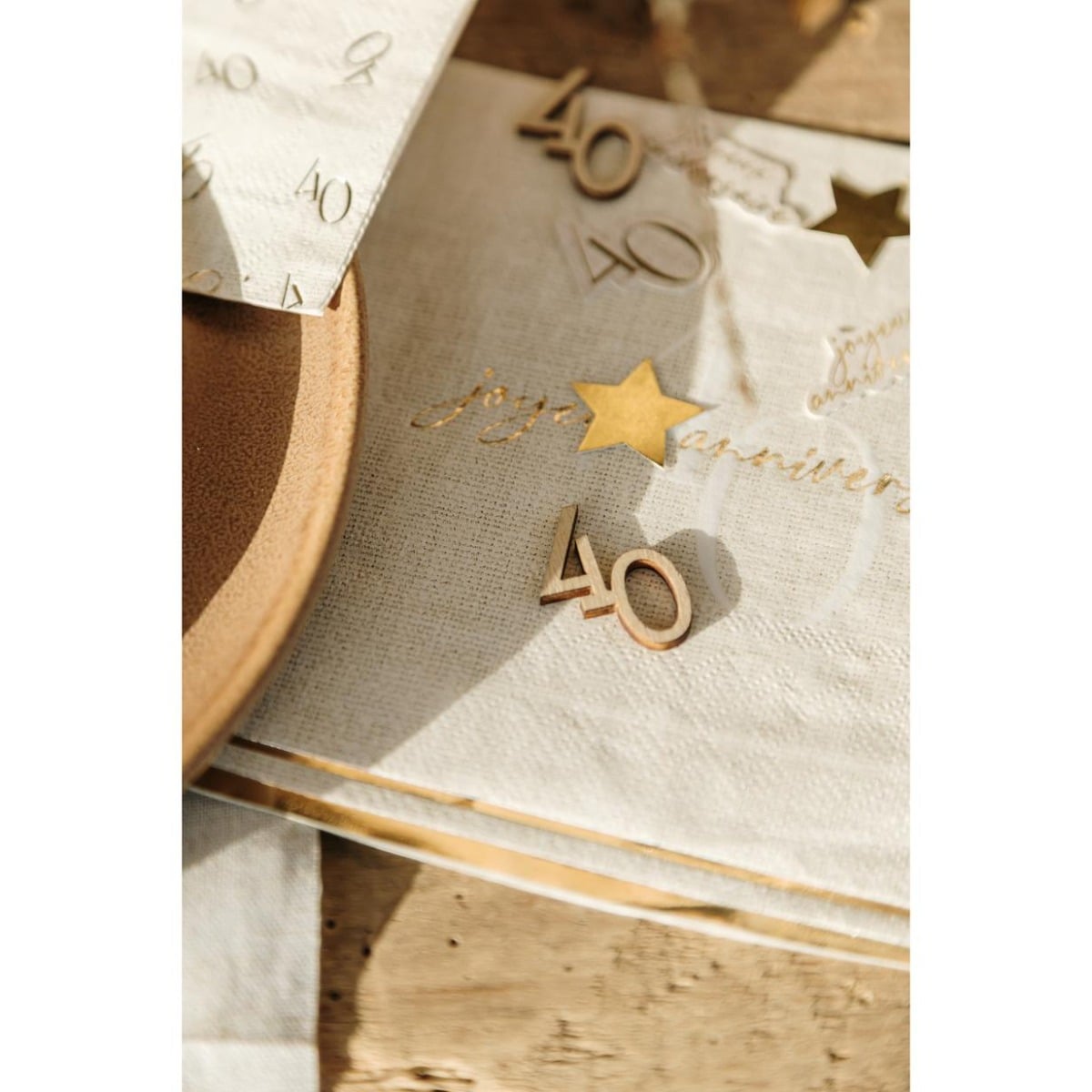 Décorations 40 en bois