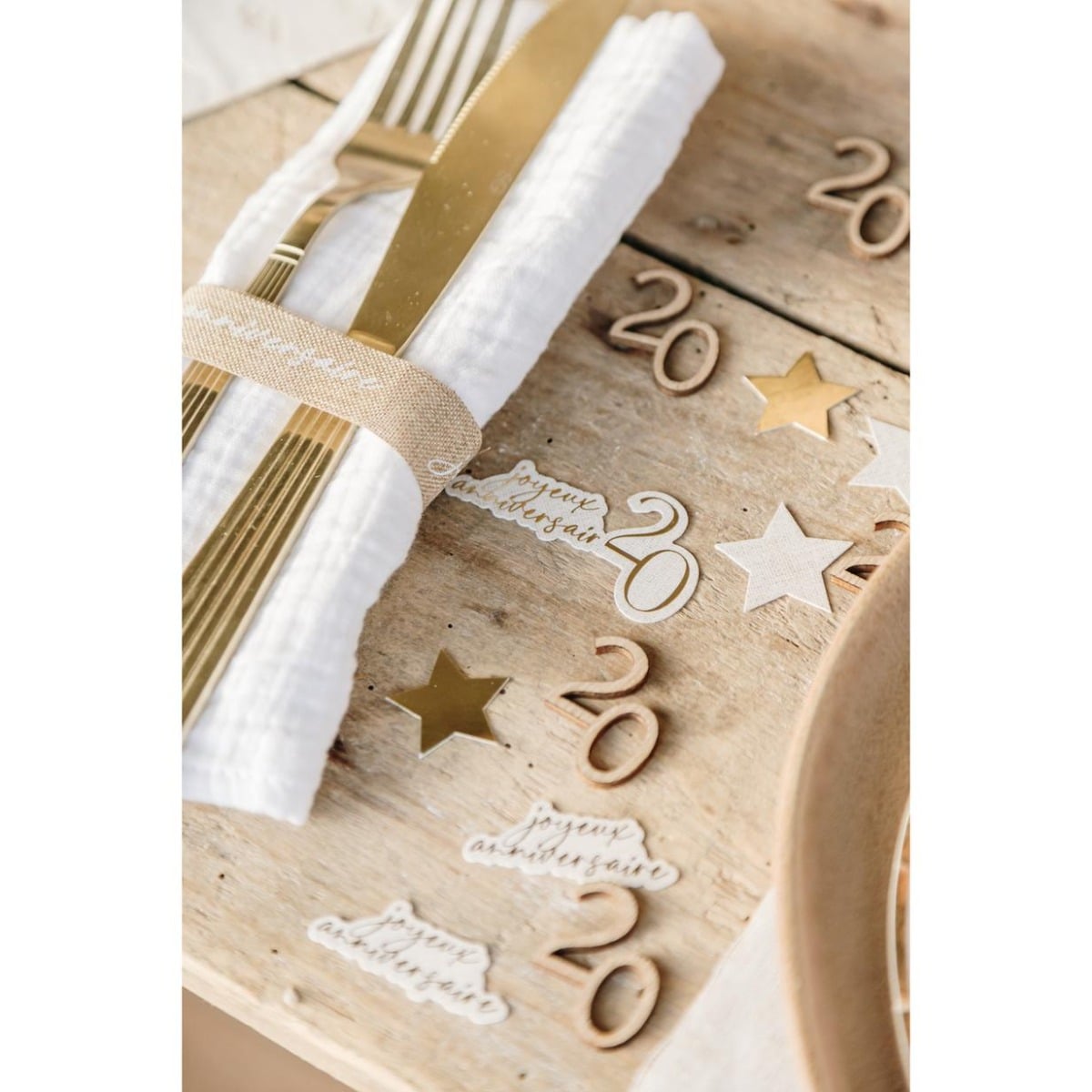 Décorations 20 en bois