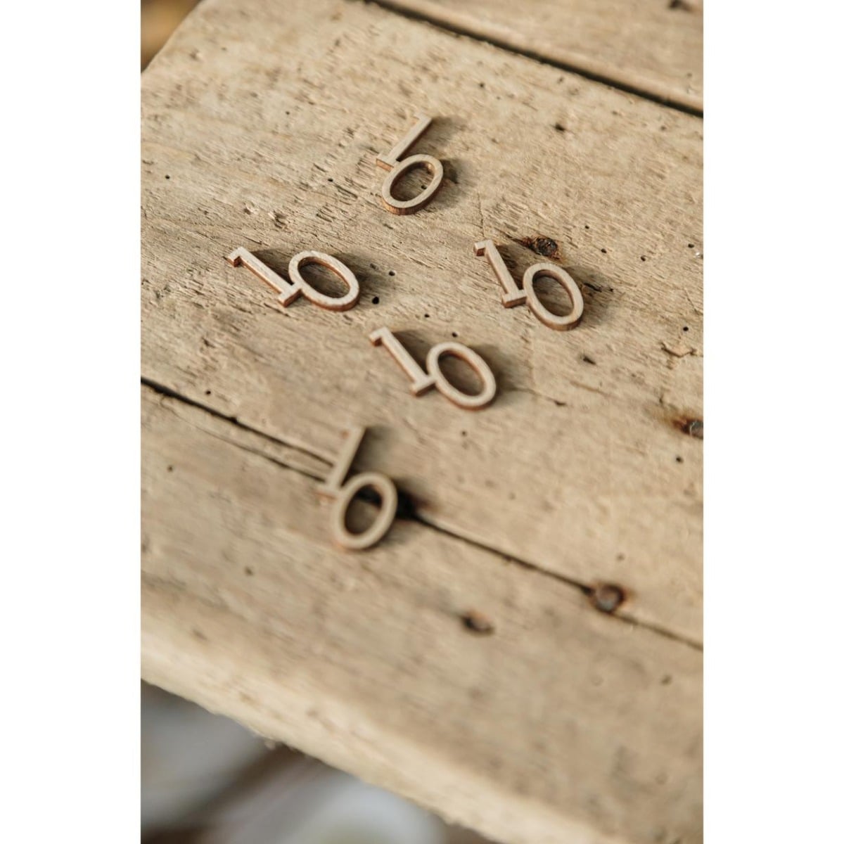 Décorations 10 en bois