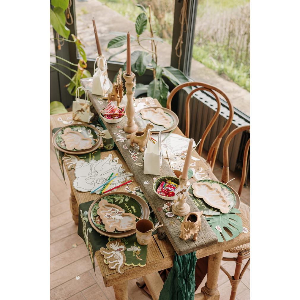 Assiettes Dinosaures (6 pièces)