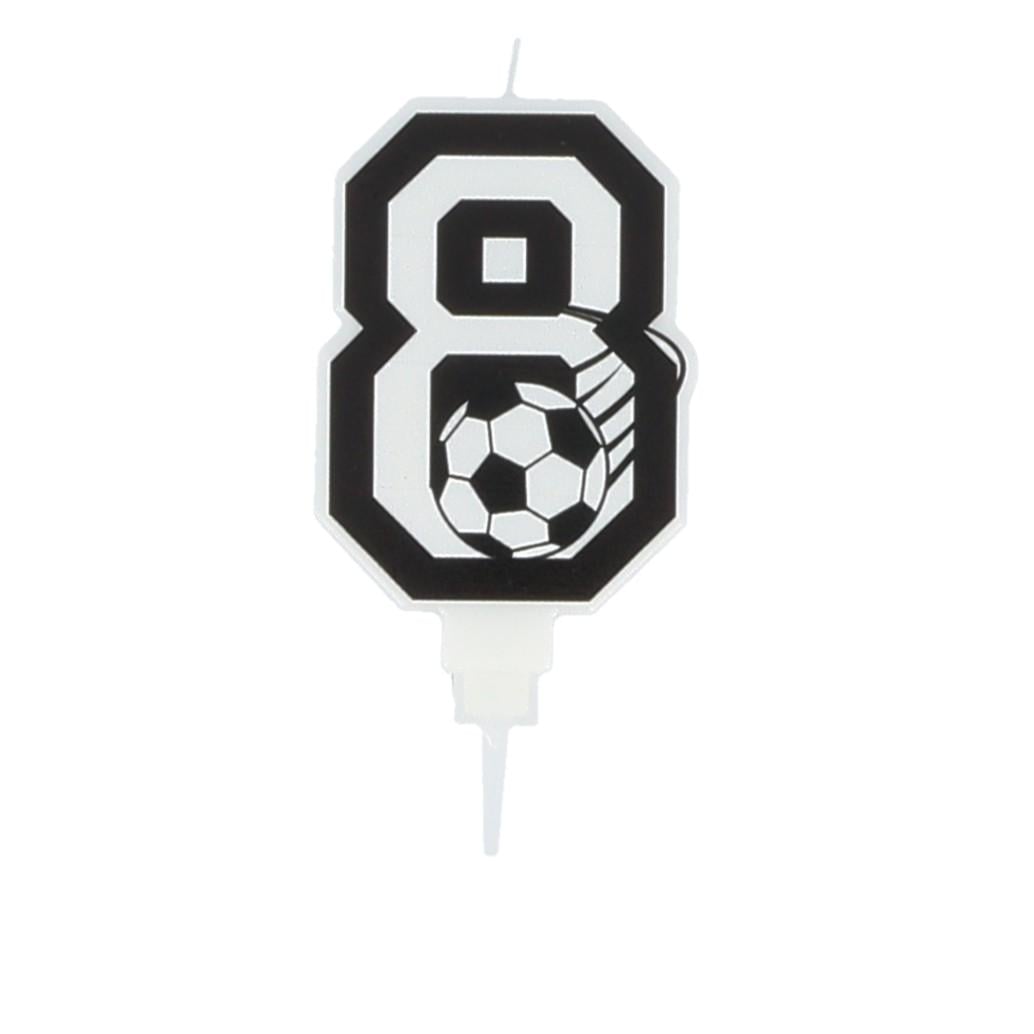 Bougie Chiffre Football - 8