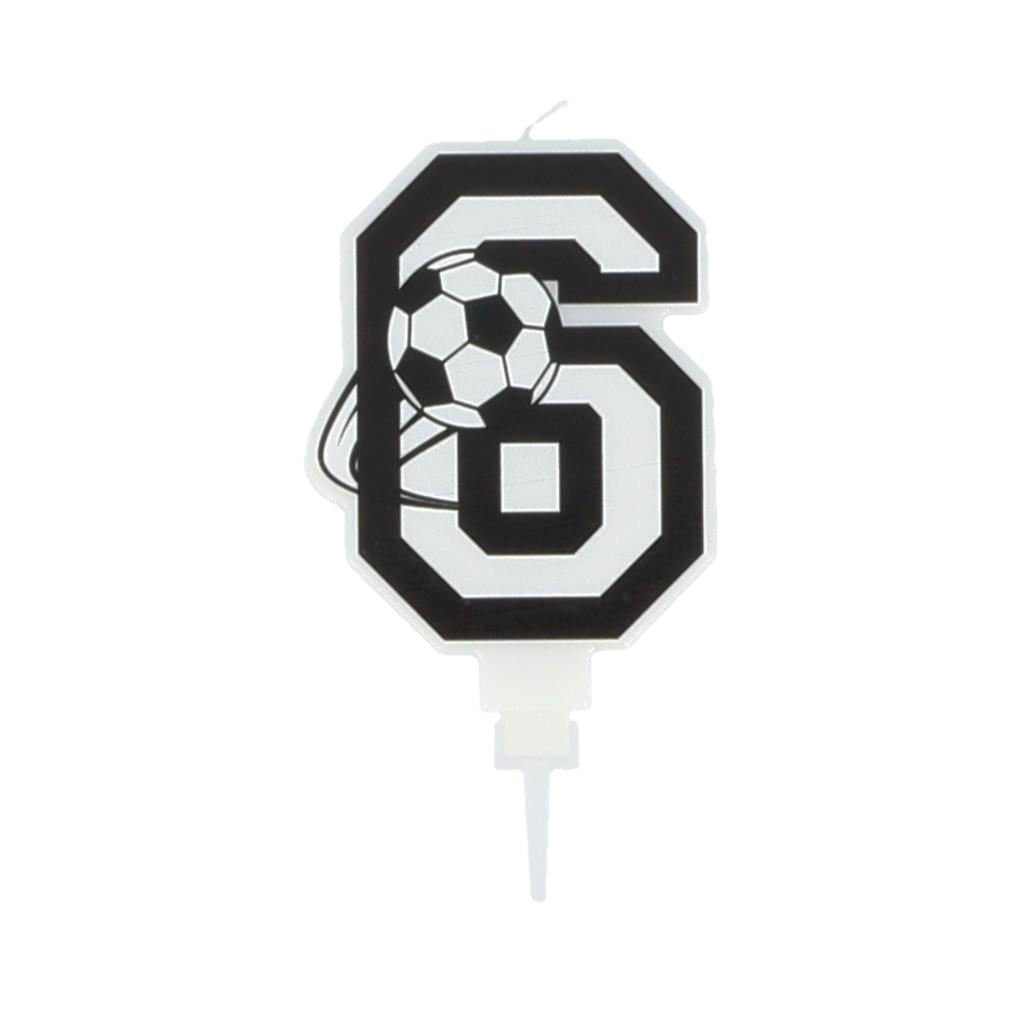 Bougie Chiffre Football - 6