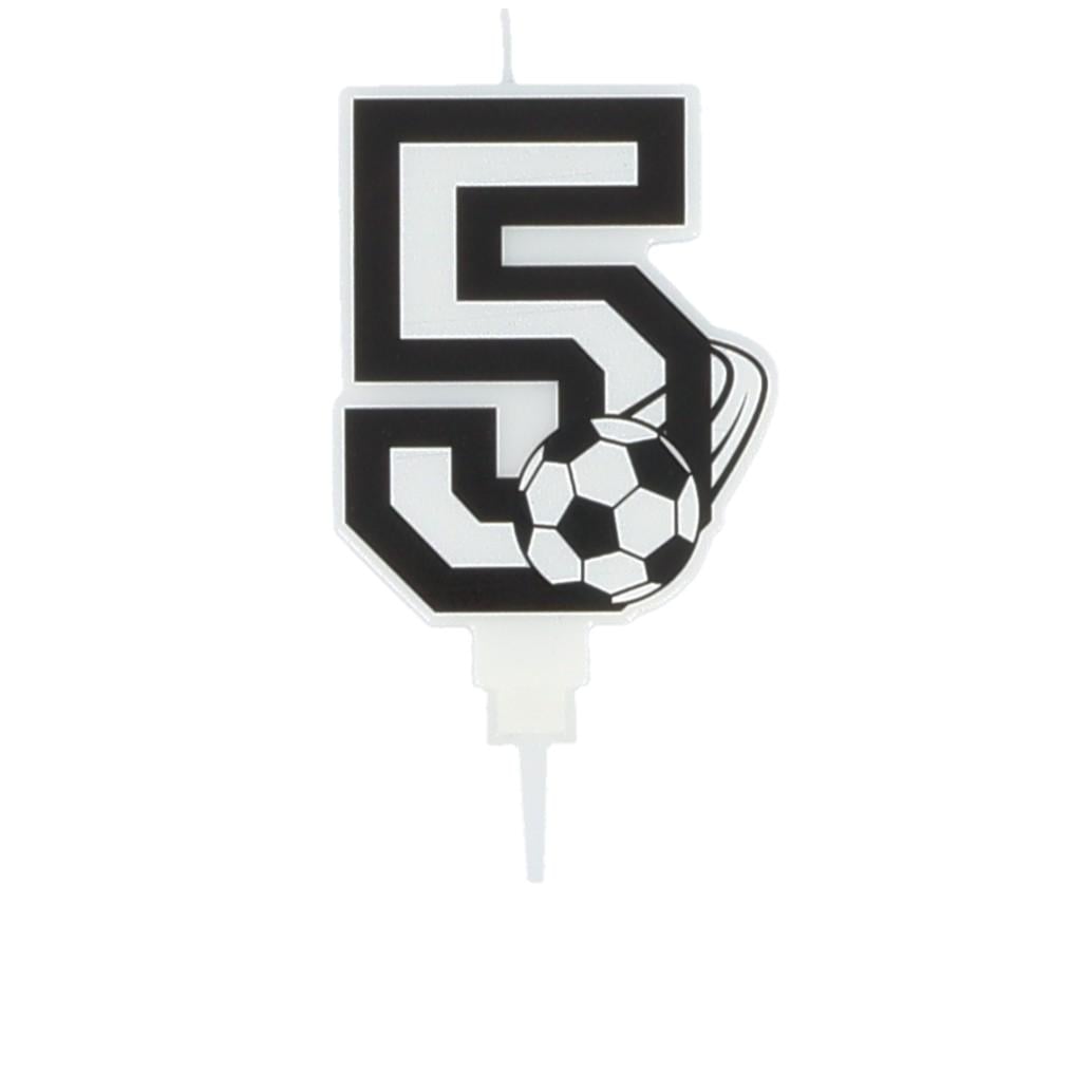 Bougie Chiffre Football - 5