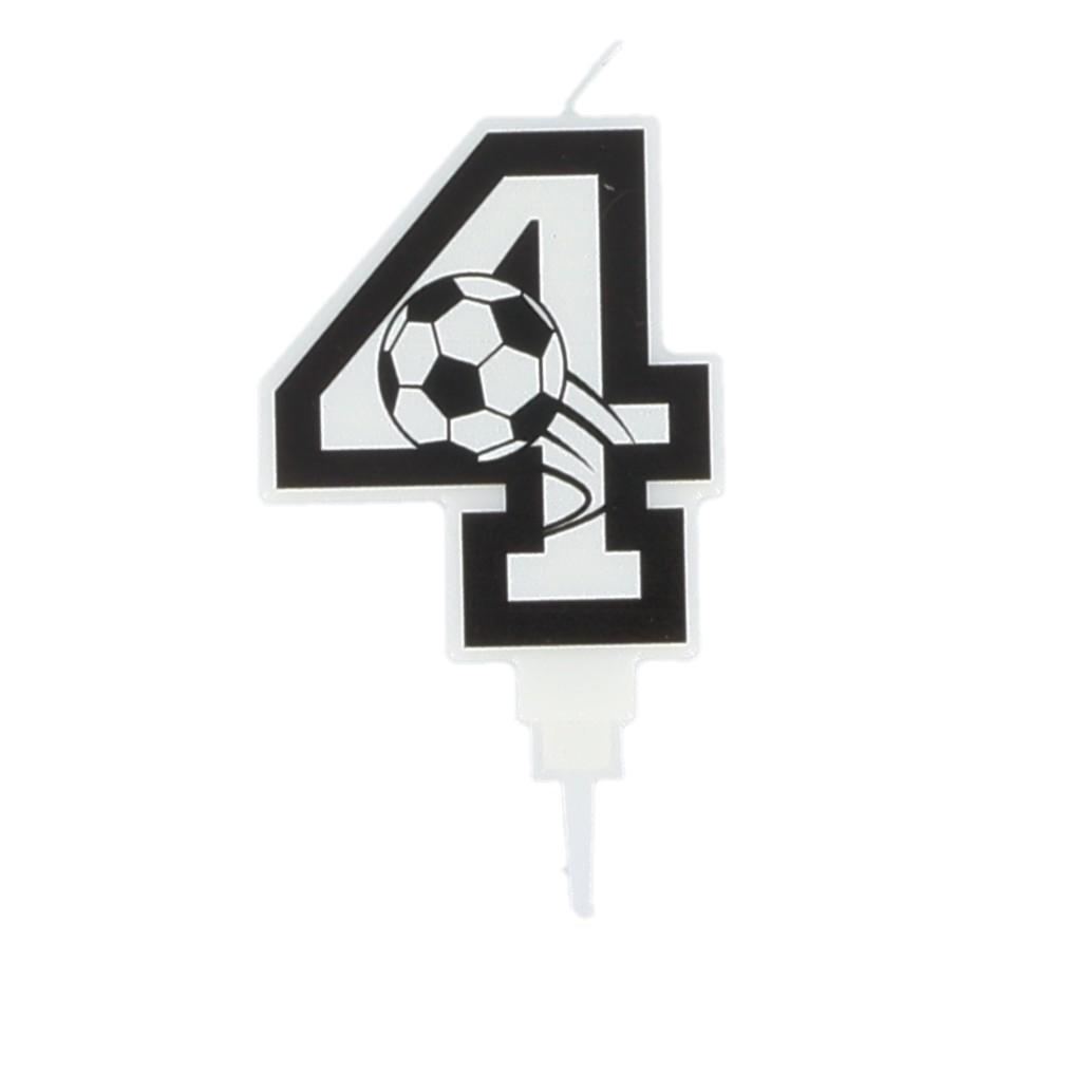 Bougie Chiffre Football - 4