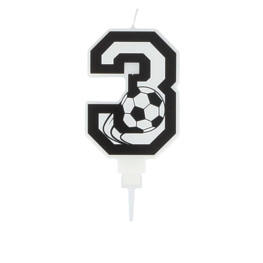 Bougie Chiffre Football - 3