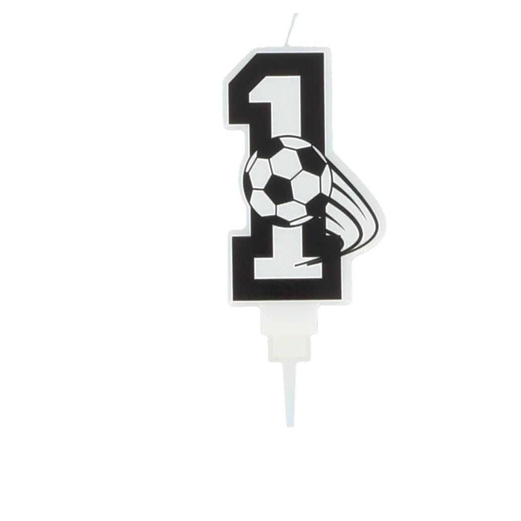 Bougie Chiffre Football - 1