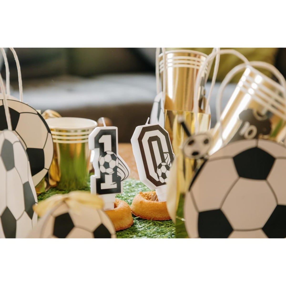 Bougie Chiffre Football
