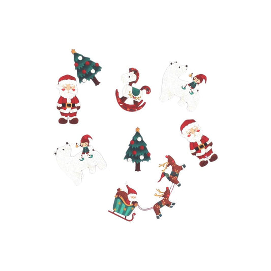 Confettis en Bois - Conte de Noël