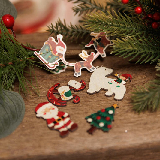 Confettis en Bois - Conte de Noël