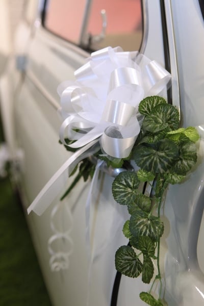 Kit déco voiture Vert d'eau (6 pcs)