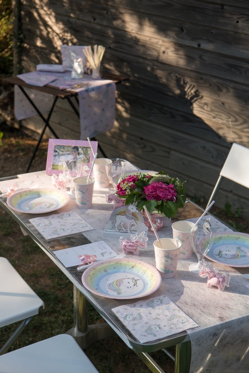 Assiettes licorne (10pcs)