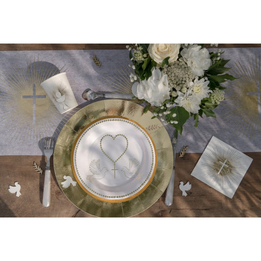 Assiettes Cérémonie (10pcs)