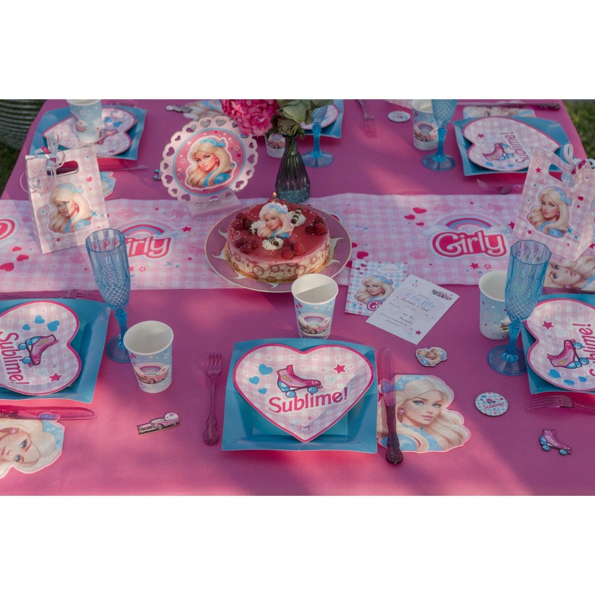 Serviette Girly Barbie (20pcs)