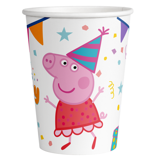 Gobelets Peppa Pig 27cl (8 pièces)