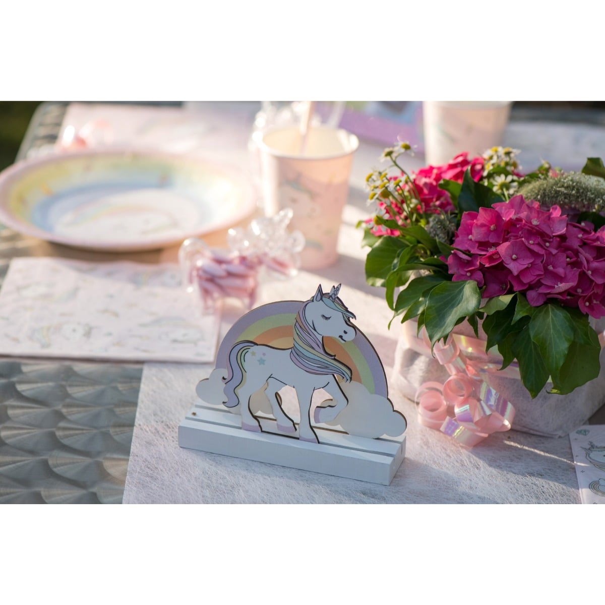 Centre de table - Licorne