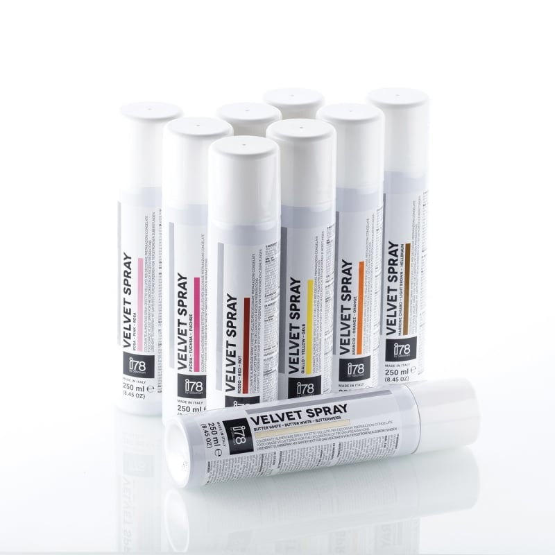 Spray velours Jaune (250ml)