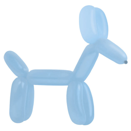 Ballon de modelage E260 - Bleu pastel