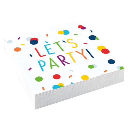 Serviettes Let's Party (20pcs)