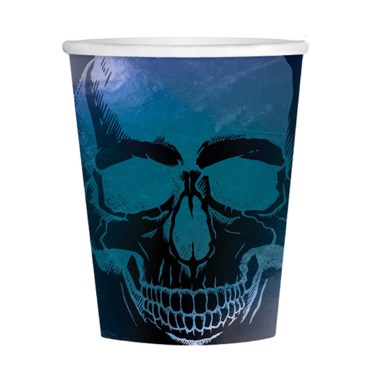 Gobelets - Tête de mort (8pcs)
