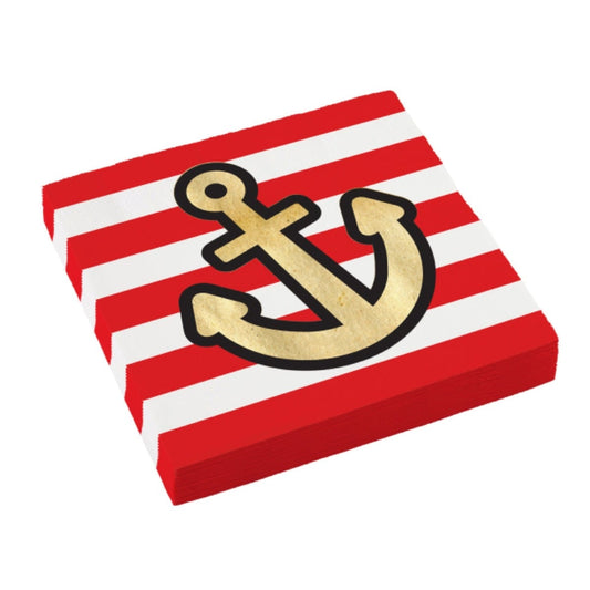Serviettes - Pirate (16 pièces)