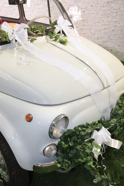 Kit déco voiture Blanc (6 pcs)