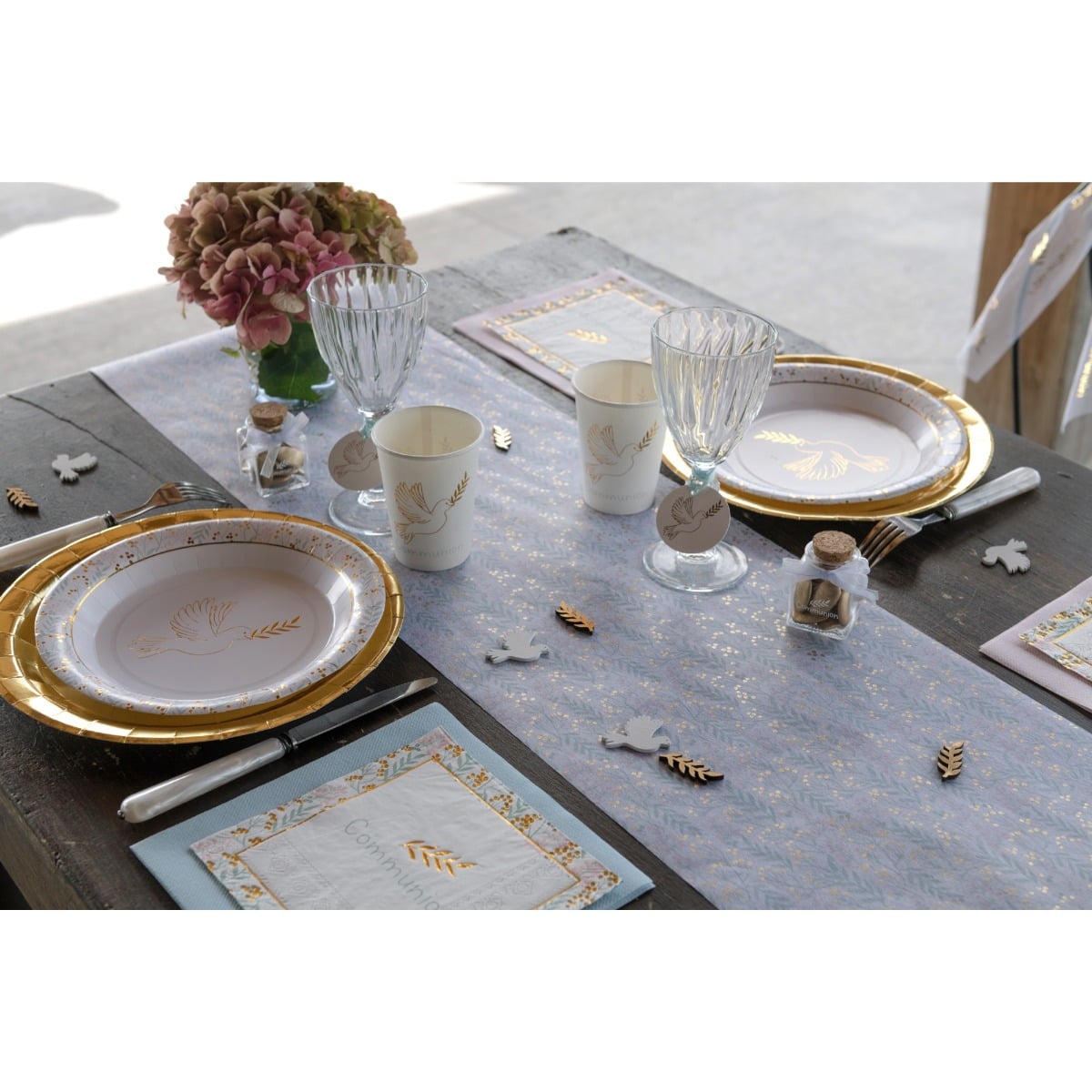 Chemin de table - Communion
