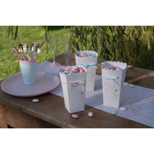 Boite à popcorn - Girl or Boy (8pcs)