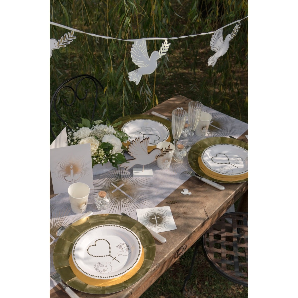 Assiettes Cérémonie (10pcs)