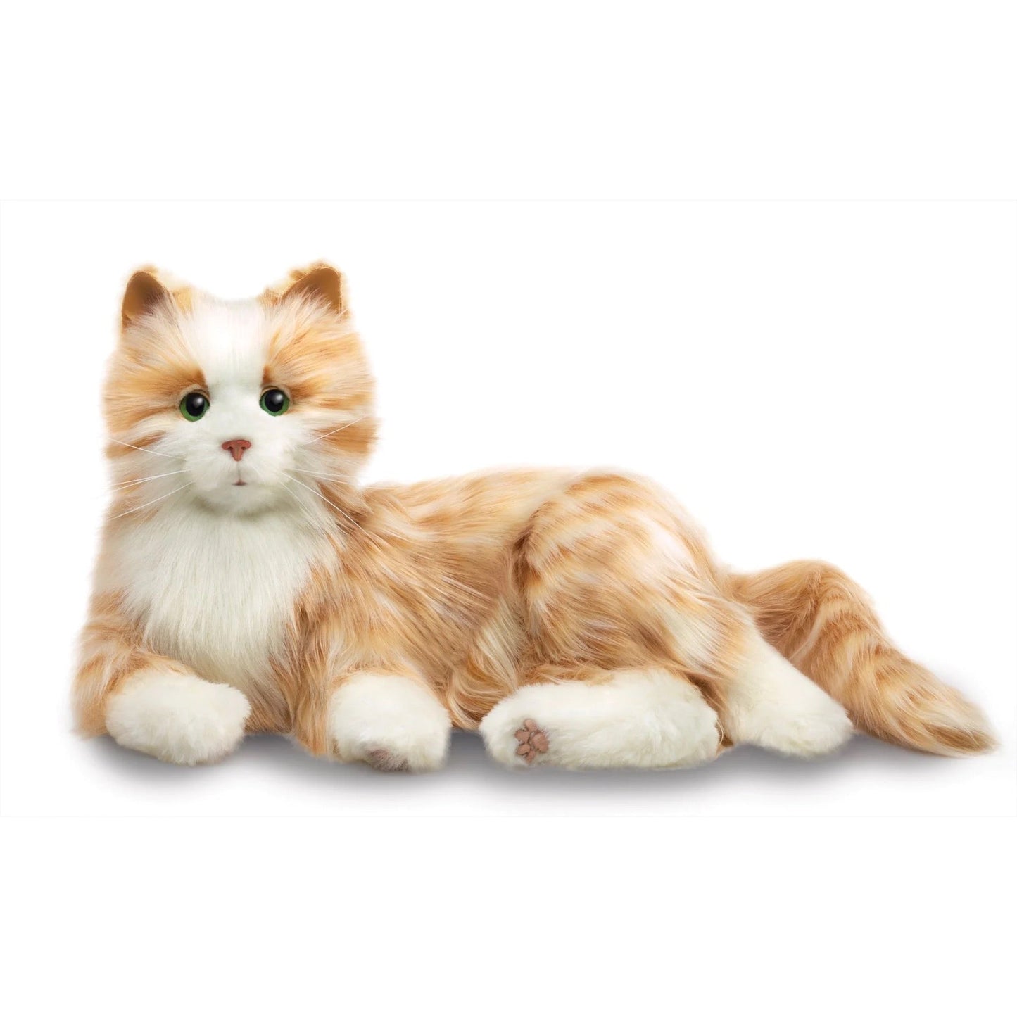 Interactive Cat Plush for Elderly - Grey