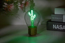 Ampoule LED autonome à motif lumineux
