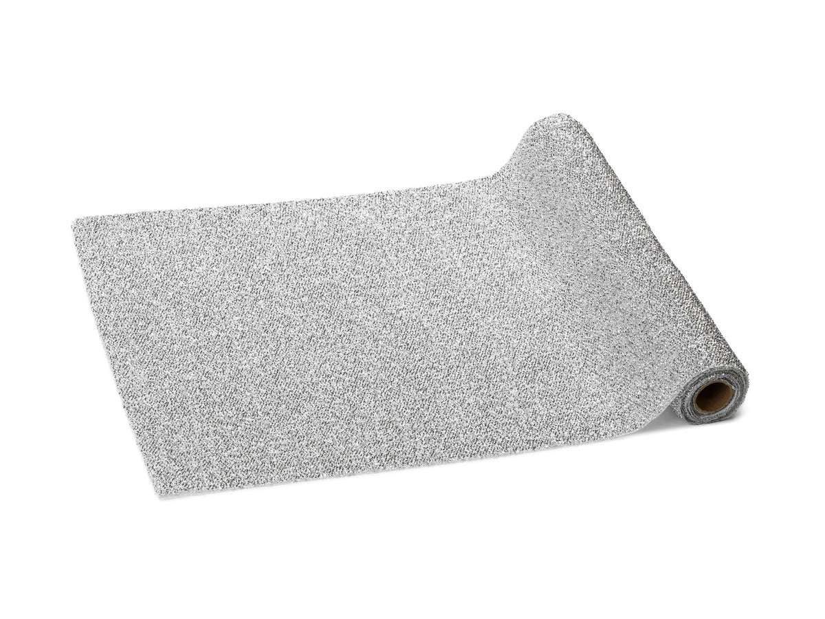 Chemin de table métallisé - Argent (3m)