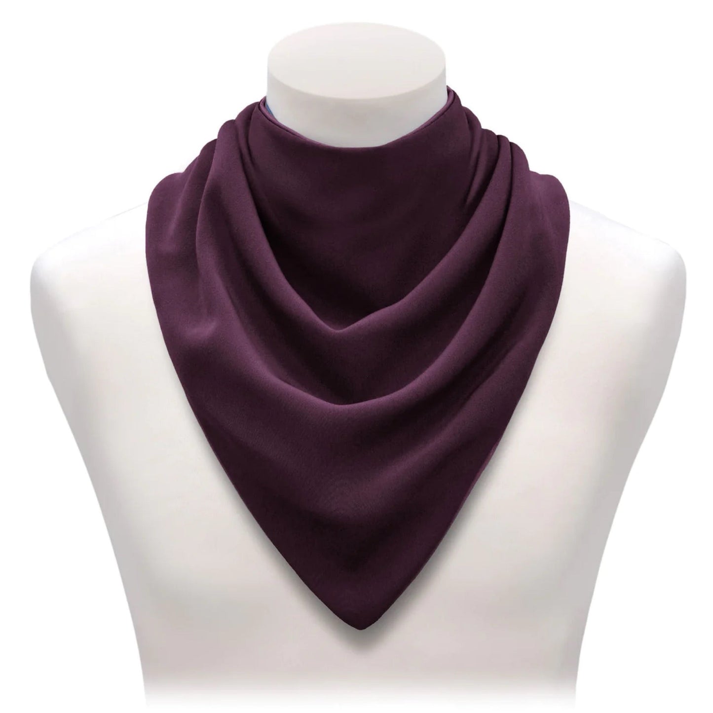 Large scarf bib - Bordeaux