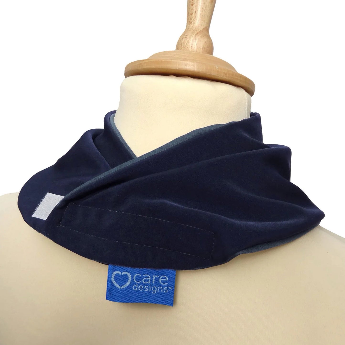 Large scarf bib - Bordeaux