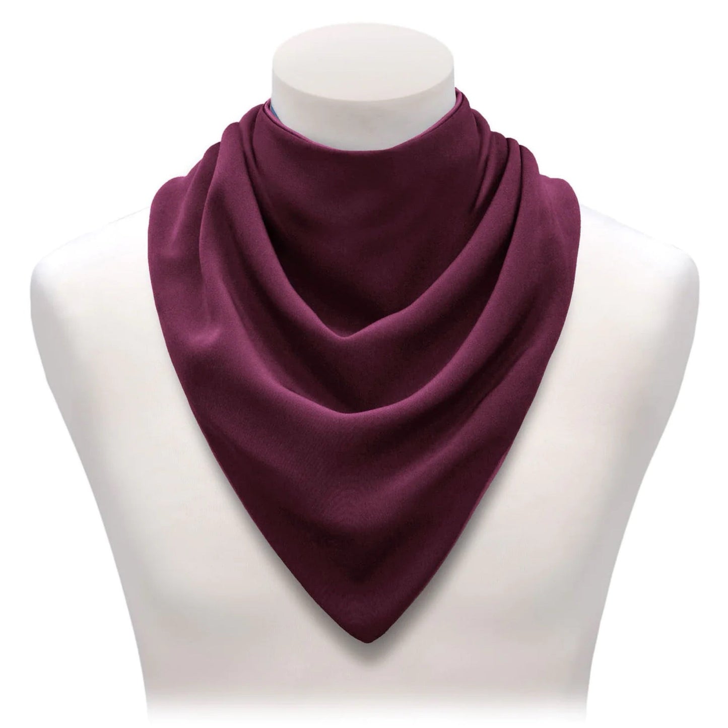 Large scarf bib - Bordeaux