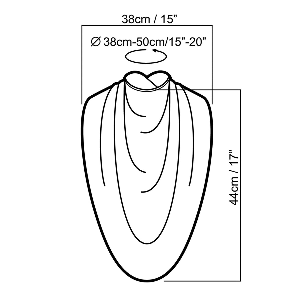 Lätzchen Pashmina