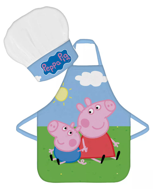 Set tablier enfant Peppa Pig Field (2 pièces)