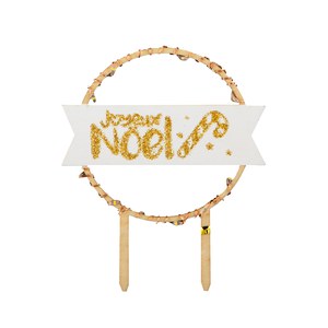 ScrapCooking Cake topper lumineux LED Joyeux Noël