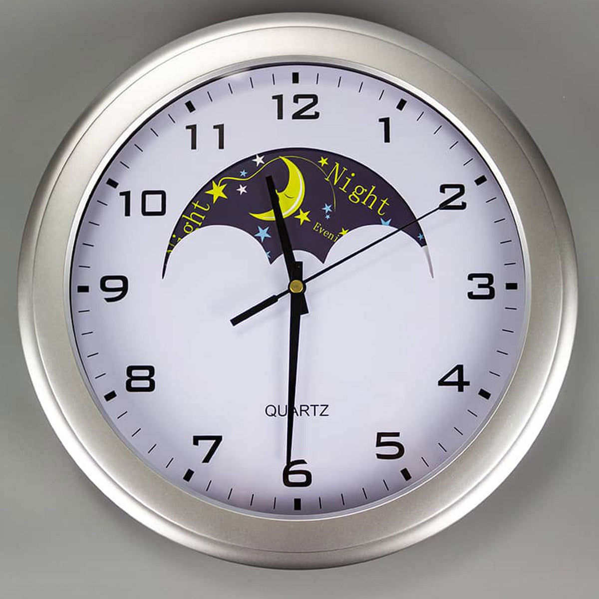 Horloge murale Soleil et Lune