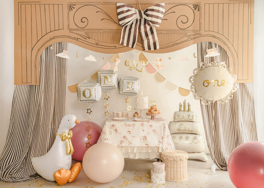 Ballons alu cubes - One (3pcs)
