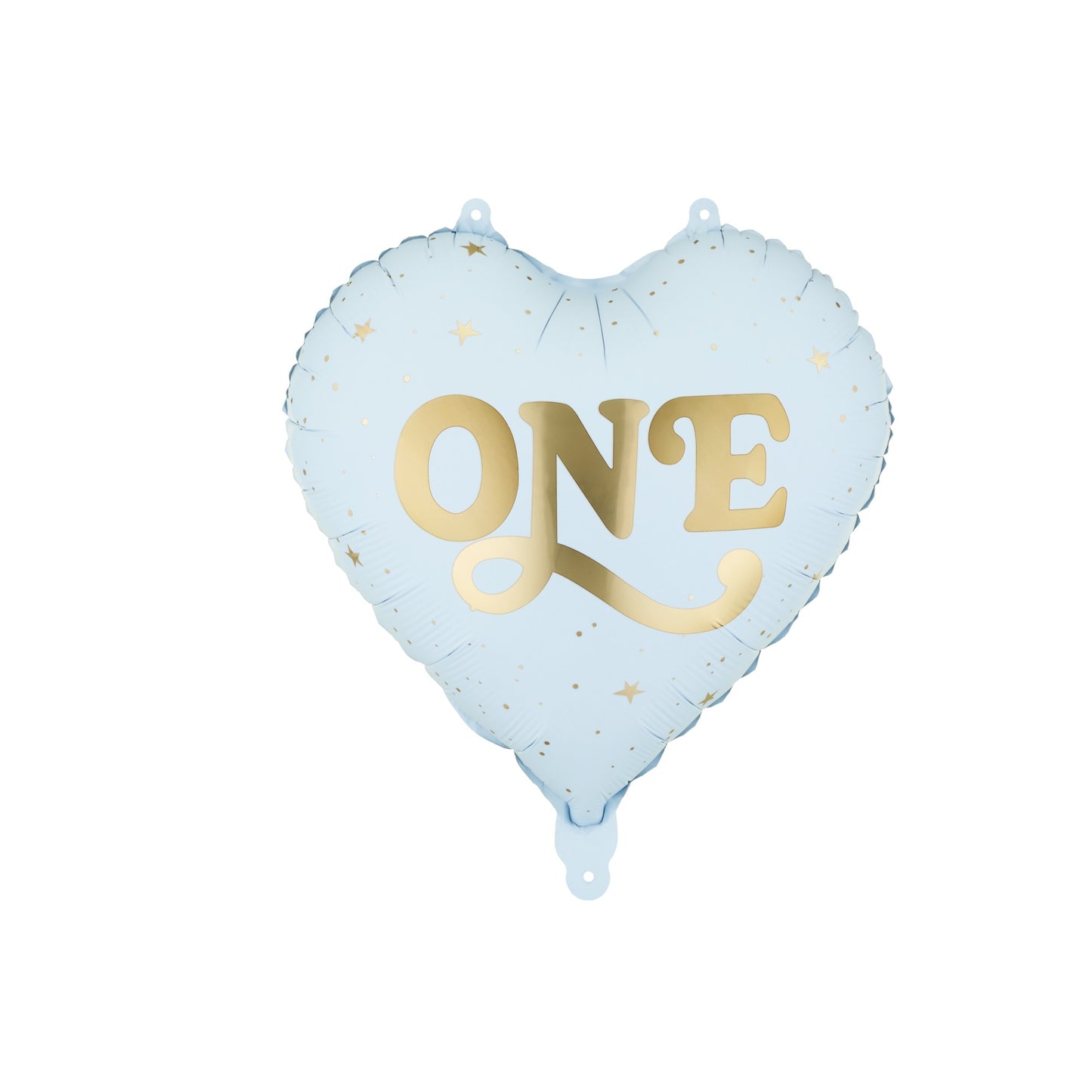 Ballon en Alu - Coeur ''One'' Bleu
