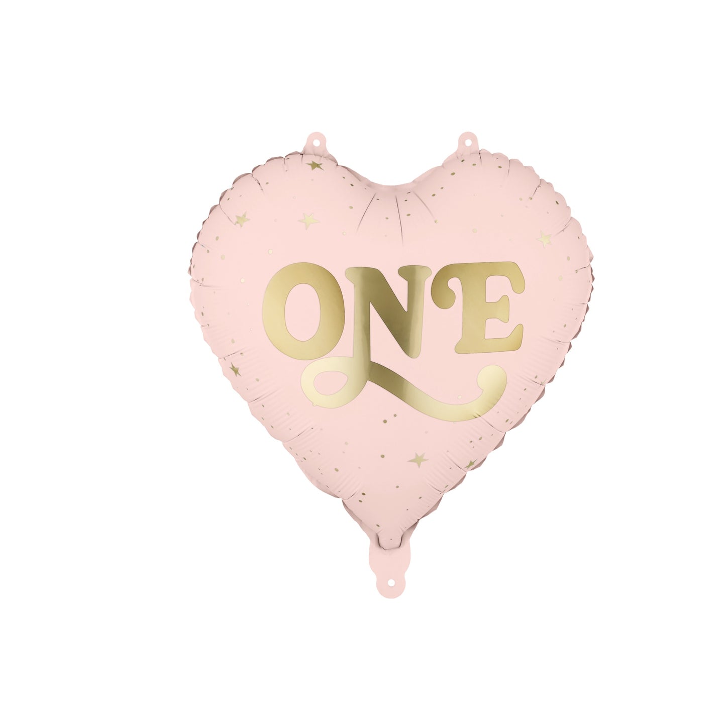 Ballon en Alu - Coeur ''One'' Rose