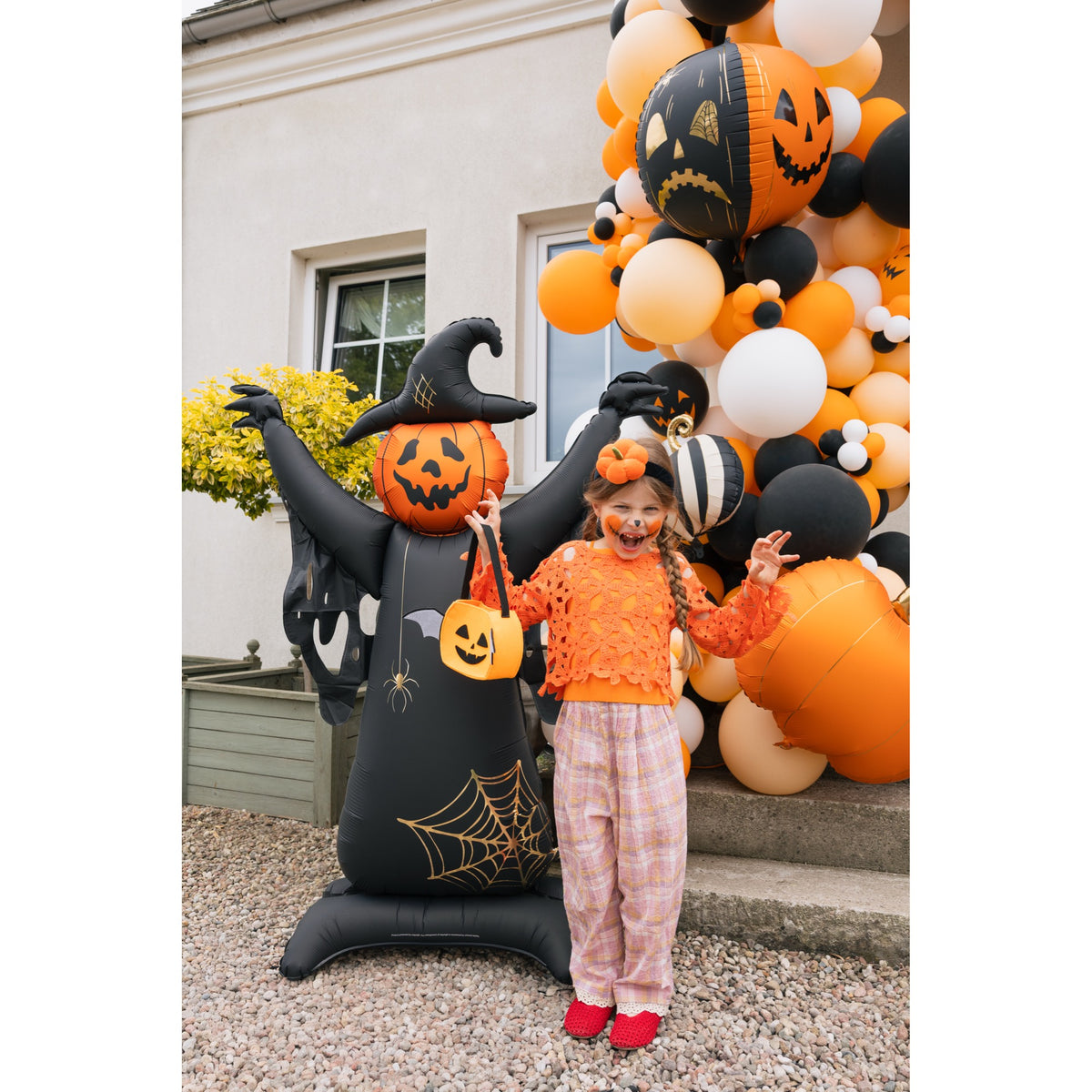 Ballon en Alu - Epouvantail XXL Halloween