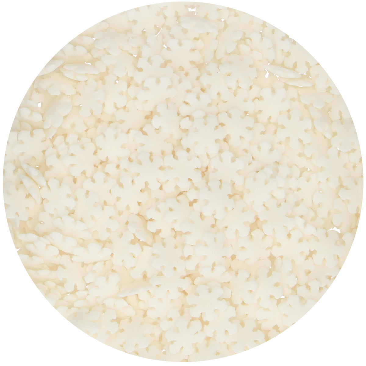 Flocons de neige en sucre - Blanc (50g)