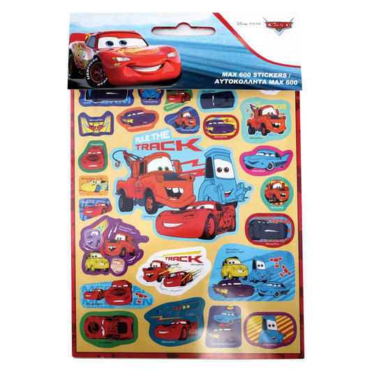 Set de 600 autocollants Cars Track