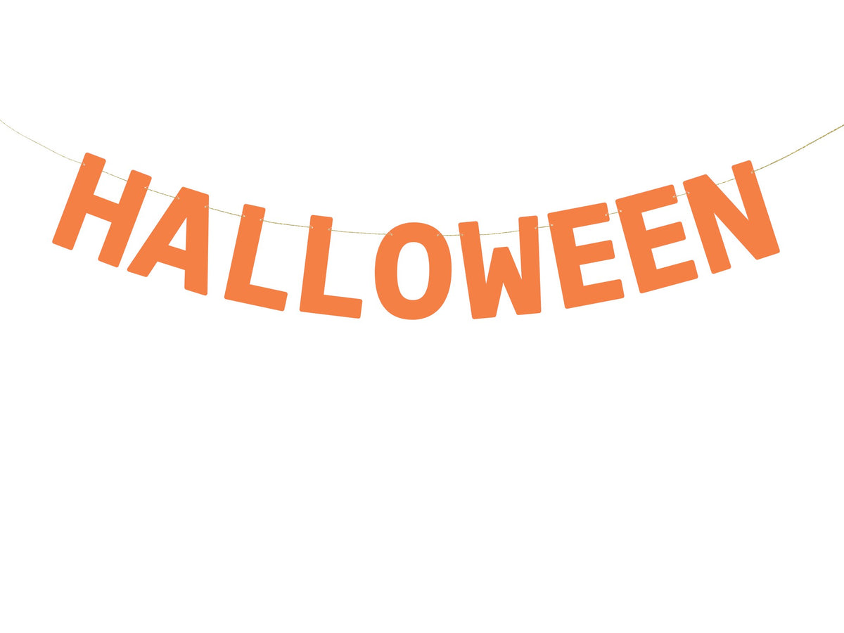 Guirlande Halloween - Orange (2.5m)