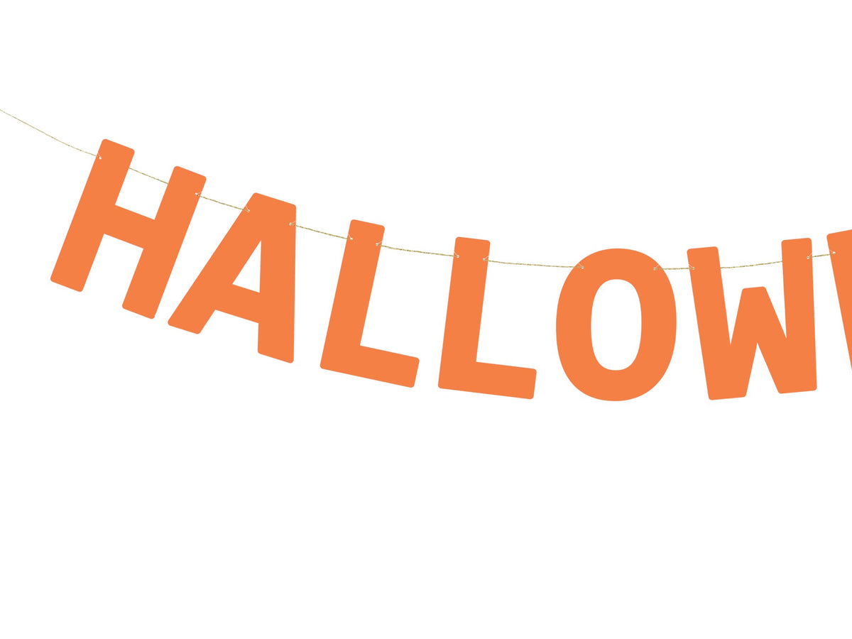 Guirlande Halloween - Orange (2.5m)