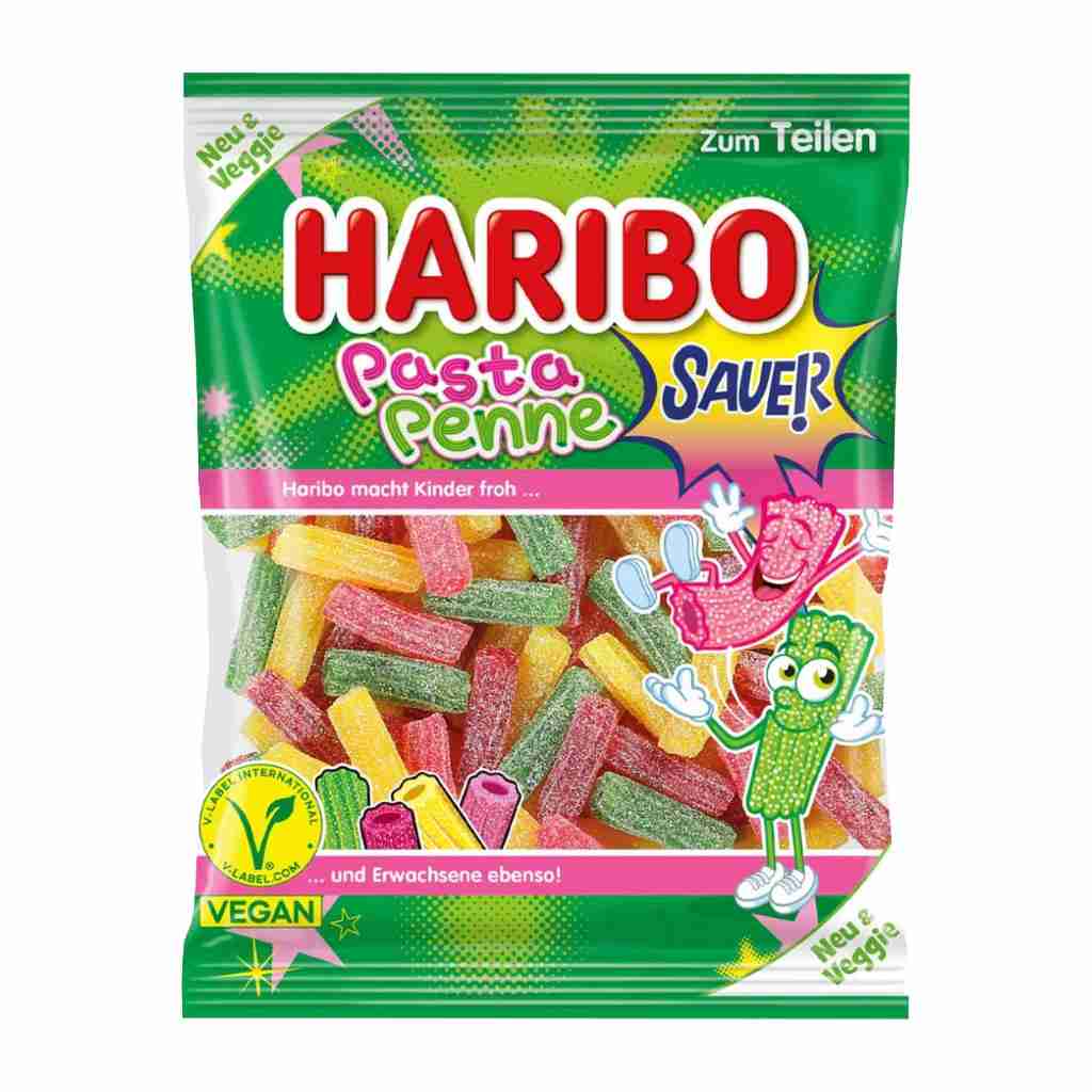 Haribo Pasta Penne acidulées (sachet 160 g)
