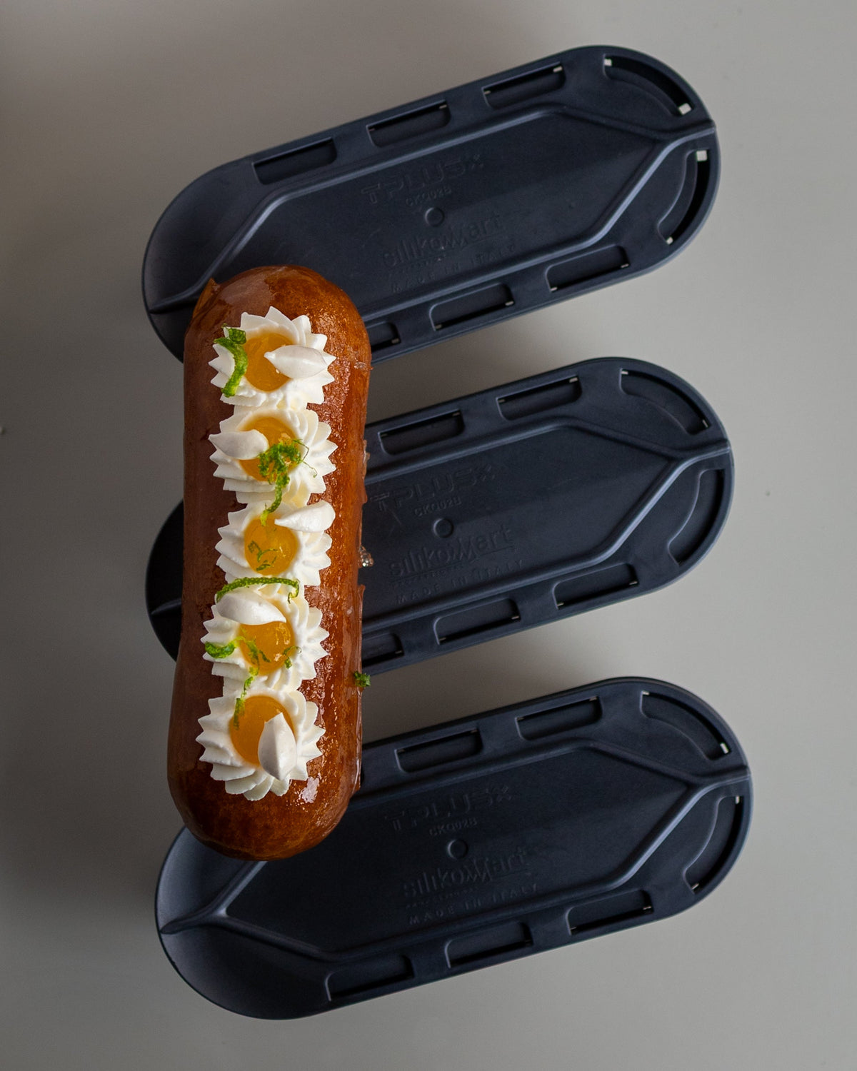 Silikomart Set 6 moules Nola 144 Tplus (13 x 4cm)